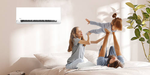 <span class="thin-title">Õhksoojuspump</span><br>Midea Breezeless E